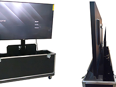 Custom Monitor Cases With Electric Lift | US Case