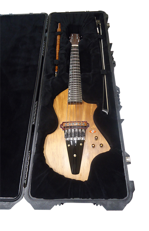 Featured Entertainment Case Custom Bowed Guitar US Case